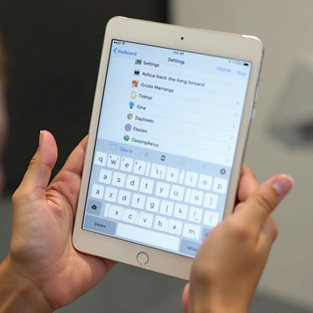ipad tastatur sprache ändern