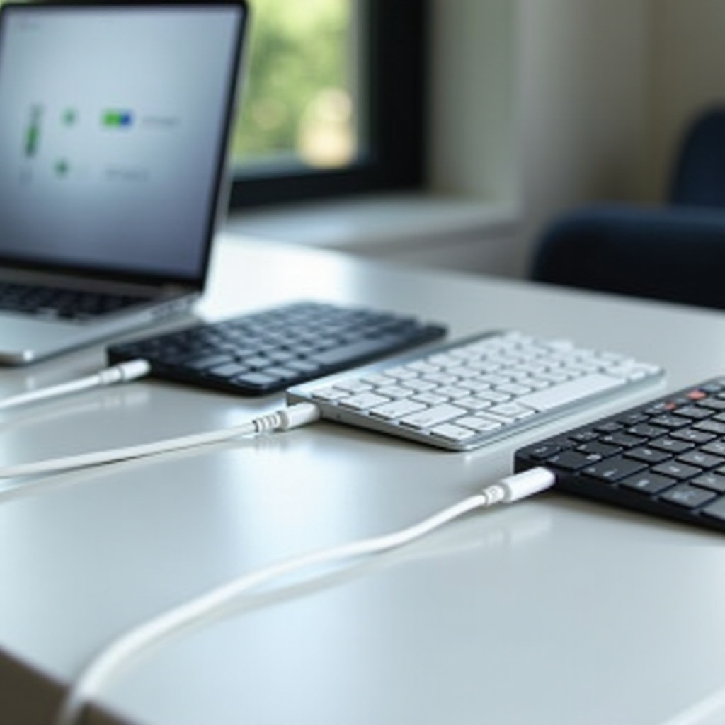 ipad tastatur laden