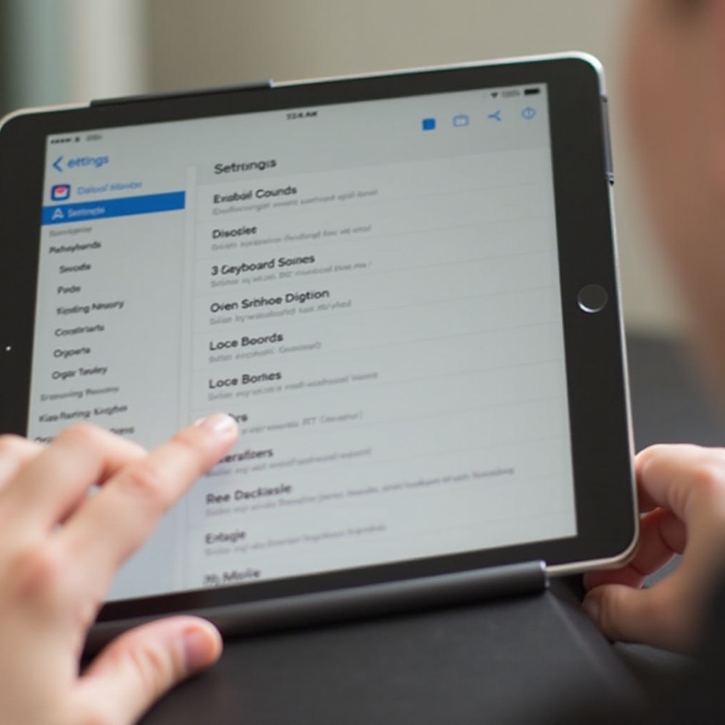 ipad tastatur ton ausschalten